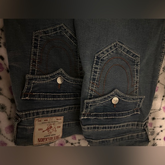 Men’s size 34 relaxed fit True Religion jeans - Picture 6 of 6